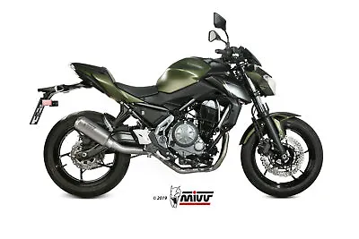 Mivv Full System Exhaust For Kawasaki Z 650 2017 > Mk3 Stainless Steel • £262.50